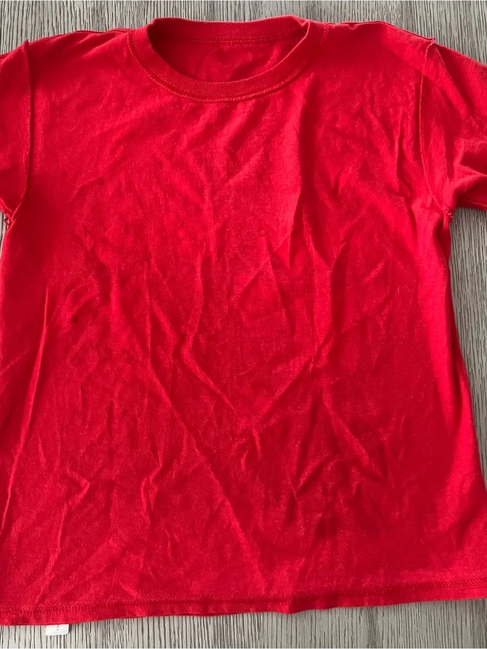 Marvel Avengers Red Graphic Kids Tee with Captain America Iron Man Thor Hulk - Picture 8 of 8